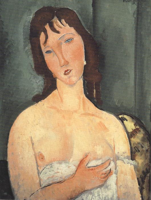 Amedeo Modigliani Portrait of a Young Woman (mk39) oil painting image